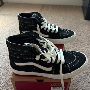 Vans Sk8 Hi Snekars Big Kids (Size 5) OR Women's  (6.5)